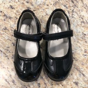 Stride Rite Black Patent Leather Shoes 9 Toddler